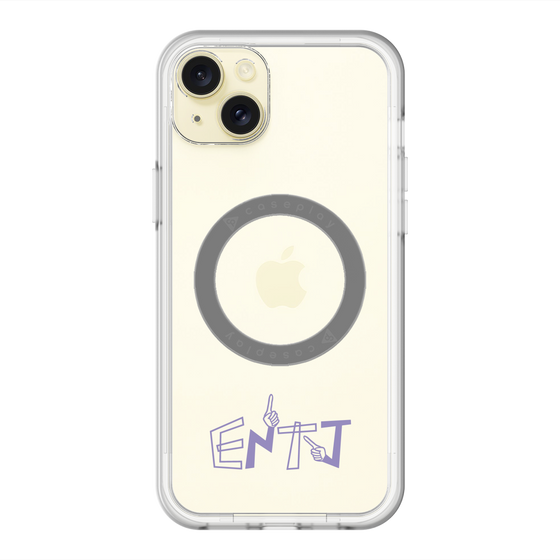 スリムプロテクションプレミアムケース with MagSafe［ オリジナル - ENTJ 指揮官 - アルファベット ］