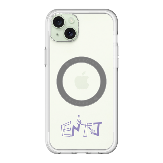 スリムプロテクションプレミアムケース with MagSafe［ オリジナル - ENTJ 指揮官 - アルファベット ］