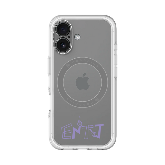 スリムプロテクションプレミアムケース with MagSafe［ オリジナル - ENTJ 指揮官 - アルファベット ］
