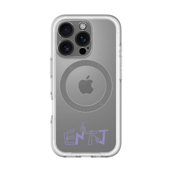 スリムプロテクションプレミアムケース with MagSafe［ オリジナル - ENTJ 指揮官 - アルファベット ］