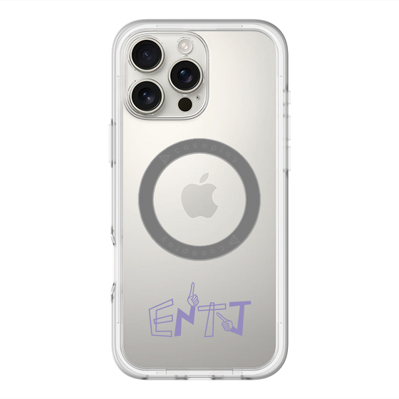 スリムプロテクションプレミアムケース with MagSafe［ オリジナル - ENTJ 指揮官 - アルファベット ］
