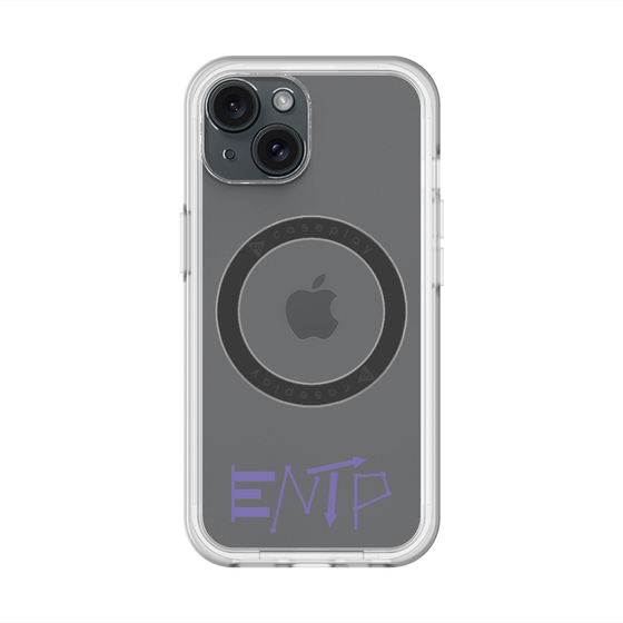 スリムプロテクションプレミアムケース with MagSafe［ オリジナル - ENTP 討論者 - アルファベット ］