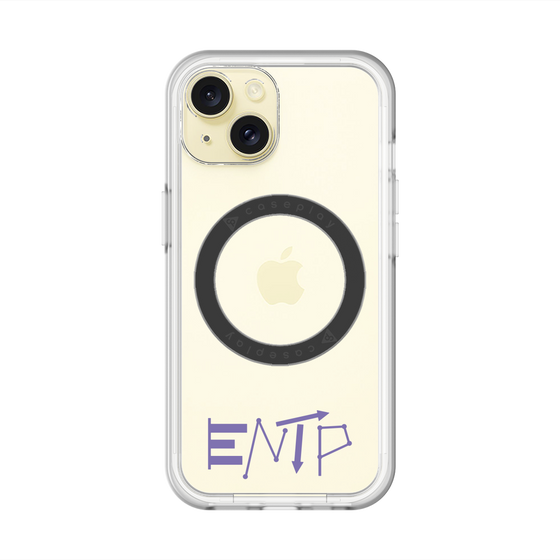 スリムプロテクションプレミアムケース with MagSafe［ オリジナル - ENTP 討論者 - アルファベット ］