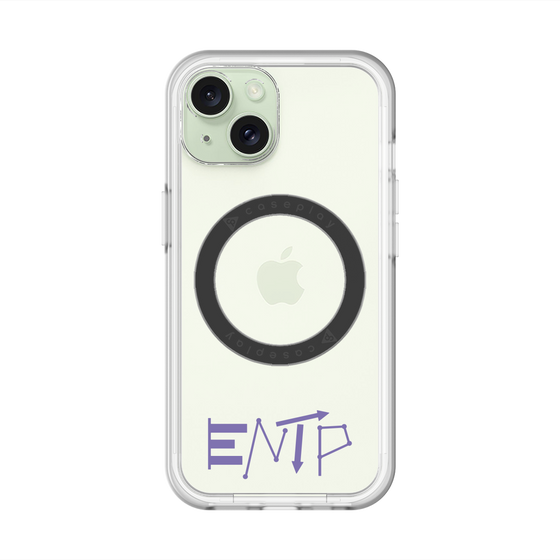 スリムプロテクションプレミアムケース with MagSafe［ オリジナル - ENTP 討論者 - アルファベット ］