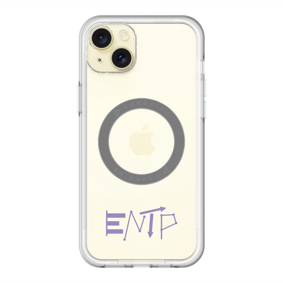 スリムプロテクションプレミアムケース with MagSafe［ オリジナル - ENTP 討論者 - アルファベット ］