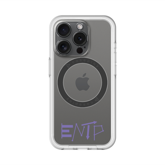 スリムプロテクションプレミアムケース with MagSafe［ オリジナル - ENTP 討論者 - アルファベット ］