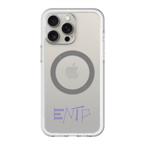 スリムプロテクションプレミアムケース with MagSafe［ オリジナル - ENTP 討論者 - アルファベット ］