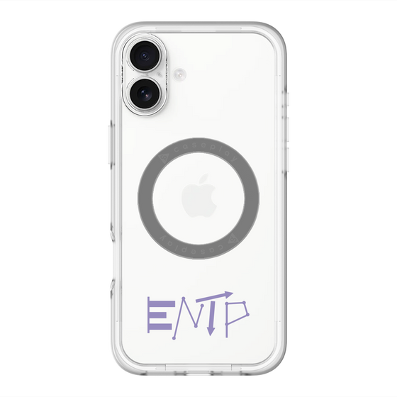 スリムプロテクションプレミアムケース with MagSafe［ オリジナル - ENTP 討論者 - アルファベット ］