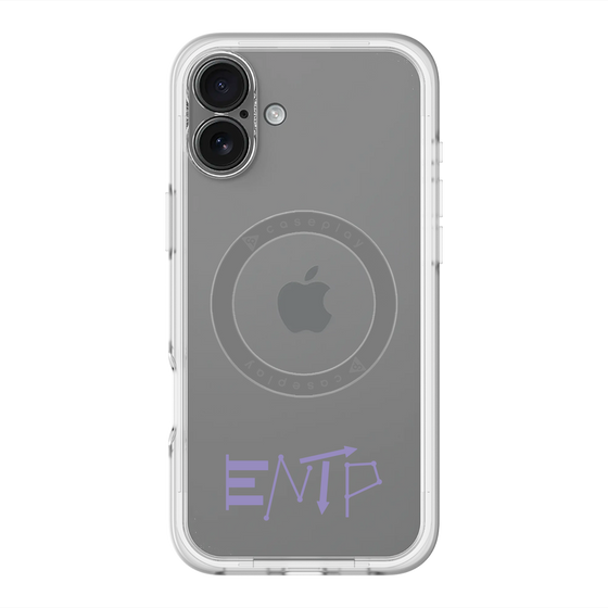 スリムプロテクションプレミアムケース with MagSafe［ オリジナル - ENTP 討論者 - アルファベット ］
