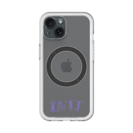 スリムプロテクションプレミアムケース with MagSafe［ オリジナル - INTJ 建築家 - アルファベット ］