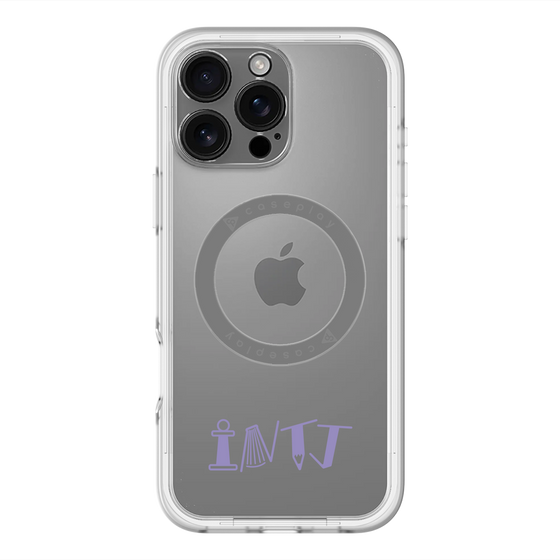 スリムプロテクションプレミアムケース with MagSafe［ オリジナル - INTJ 建築家 - アルファベット ］