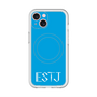 スリムプロテクションプレミアムケース with MagSafe［ オリジナル - ESTJ 幹部 - アルファベット - ブルー ］