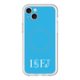 スリムプロテクションプレミアムケース with MagSafe［ オリジナル - ISFJ 擁護者 - アルファベット - ブルー ］
