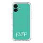 スリムプロテクションプレミアムケース with MagSafe［ オリジナル - ENFP 運動家 - アルファベット - グリーン ］