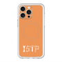スリムプロテクションプレミアムケース with MagSafe［ オリジナル - ISTP 巨匠 - アルファベット - オレンジ ］