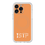 スリムプロテクションプレミアムケース with MagSafe［ オリジナル - ISTP 巨匠 - アルファベット - オレンジ ］