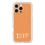 スリムプロテクションプレミアムケース with MagSafe［ オリジナル - ISTP 巨匠 - アルファベット - オレンジ ］