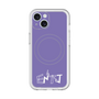 スリムプロテクションプレミアムケース with MagSafe［ オリジナル - ENTJ 指揮官 - アルファベット - パープル ］