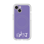 スリムプロテクションプレミアムケース with MagSafe［ オリジナル - ENTJ 指揮官 - アルファベット - パープル ］