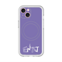 スリムプロテクションプレミアムケース with MagSafe［ オリジナル - ENTJ 指揮官 - アルファベット - パープル ］