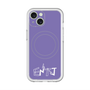 スリムプロテクションプレミアムケース with MagSafe［ オリジナル - ENTJ 指揮官 - アルファベット - パープル ］