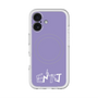 スリムプロテクションプレミアムケース with MagSafe［ オリジナル - ENTJ 指揮官 - アルファベット - パープル ］