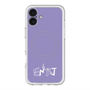 スリムプロテクションプレミアムケース with MagSafe［ オリジナル - ENTJ 指揮官 - アルファベット - パープル ］