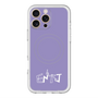 スリムプロテクションプレミアムケース with MagSafe［ オリジナル - ENTJ 指揮官 - アルファベット - パープル ］