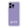 スリムプロテクションプレミアムケース with MagSafe［ オリジナル - INTJ 建築家 - アルファベット - パープル ］