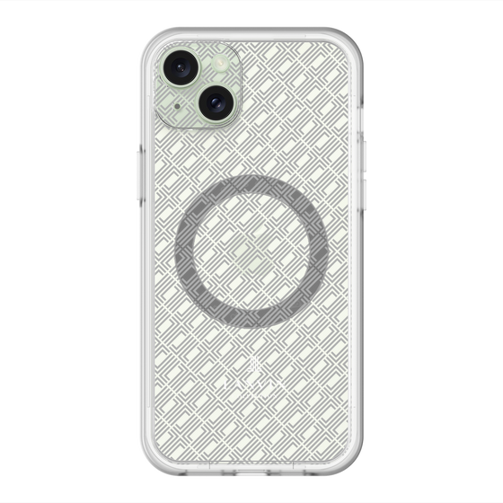 スリムプロテクションプレミアムケース with MagSafe［ LANVIN COLLECTION - ロゴパターン ］