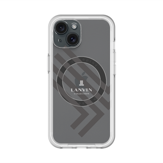 スリムプロテクションプレミアムケース with MagSafe［ LANVIN COLLECTION - ロゴ ］