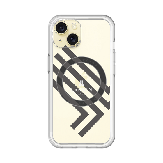 スリムプロテクションプレミアムケース with MagSafe［ LANVIN COLLECTION - ロゴ ］