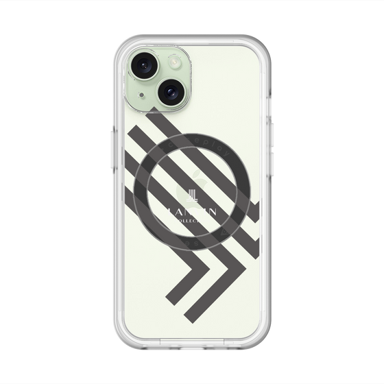 スリムプロテクションプレミアムケース with MagSafe［ LANVIN COLLECTION - ロゴ ］