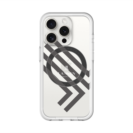 スリムプロテクションプレミアムケース with MagSafe［ LANVIN COLLECTION - ロゴ ］
