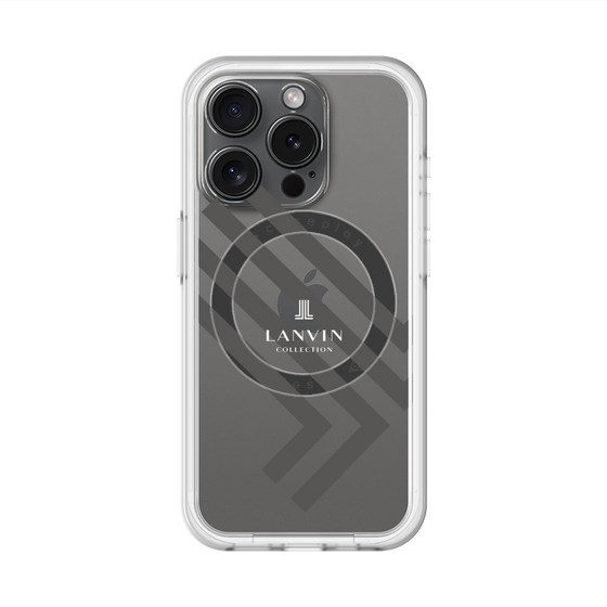 スリムプロテクションプレミアムケース with MagSafe［ LANVIN COLLECTION - ロゴ ］
