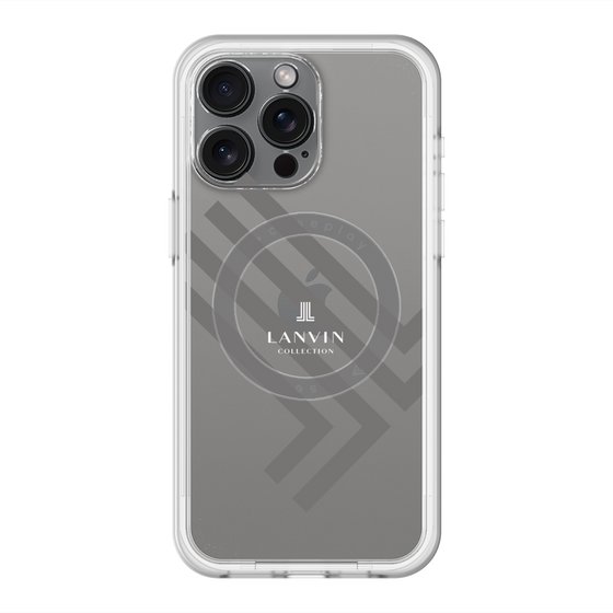 スリムプロテクションプレミアムケース with MagSafe［ LANVIN COLLECTION - ロゴ ］