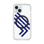 スリムプロテクションプレミアムケース with MagSafe［ LANVIN COLLECTION - ロゴ - ネイビー ］