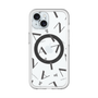 スリムプロテクションプレミアムケース with MagSafe［ LANVIN COLLECTION - タイポグラフィ - グレー ］