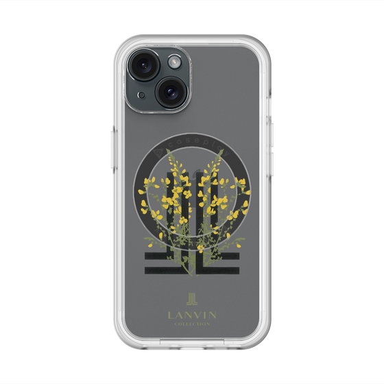 スリムプロテクションプレミアムケース with MagSafe［ LANVIN COLLECTION - フラワー ］