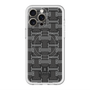 スリムプロテクションプレミアムケース with MagSafe［ LANVIN COLLECTION - モノグラム - 黒 ］