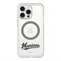 スリムプロテクションプレミアムケース with MagSafe［ 千葉ロッテマリーンズ - ワードロゴ - クリア ］