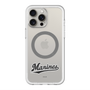 スリムプロテクションプレミアムケース with MagSafe［ 千葉ロッテマリーンズ - ワードロゴ - クリア ］