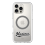 スリムプロテクションプレミアムケース with MagSafe［ 千葉ロッテマリーンズ - ワードロゴ - クリア ］