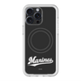 スリムプロテクションプレミアムケース with MagSafe［ 千葉ロッテマリーンズ - ワードロゴ - ブラック ］