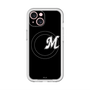 スリムプロテクションプレミアムケース with MagSafe［ 千葉ロッテマリーンズ - イニシャルロゴ - ブラック ］
