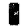 スリムプロテクションプレミアムケース with MagSafe［ 千葉ロッテマリーンズ - イニシャルロゴ - ブラック ］