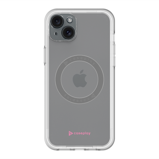 スリムプロテクションプレミアムケース with MagSafe［ オリジナル - caseplayロゴ - ピンク/A ］