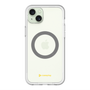 スリムプロテクションプレミアムケース with MagSafe［ オリジナル - caseplayロゴ - イエロー/A ］