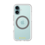 スリムプロテクションプレミアムケース with MagSafe［ オリジナル - caseplayロゴ - イエロー/A ］