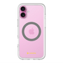 スリムプロテクションプレミアムケース with MagSafe［ オリジナル - caseplayロゴ - イエロー/A ］